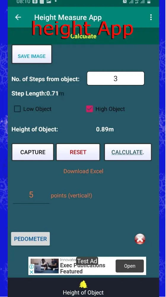 Height Measure App | Indus Appstore | Screenshot