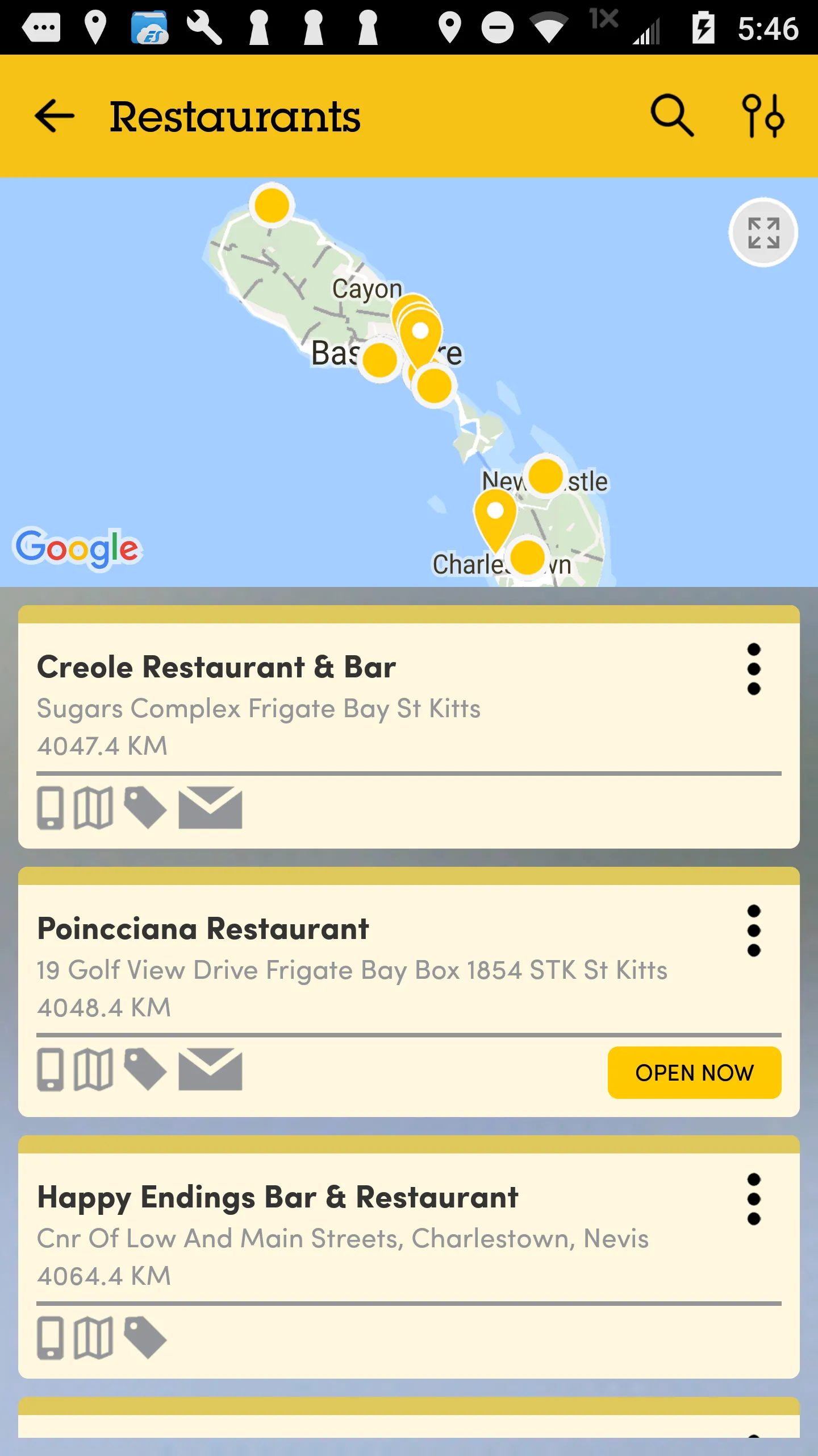 Find Yello - St. Kitts & Nevis | Indus Appstore | Screenshot