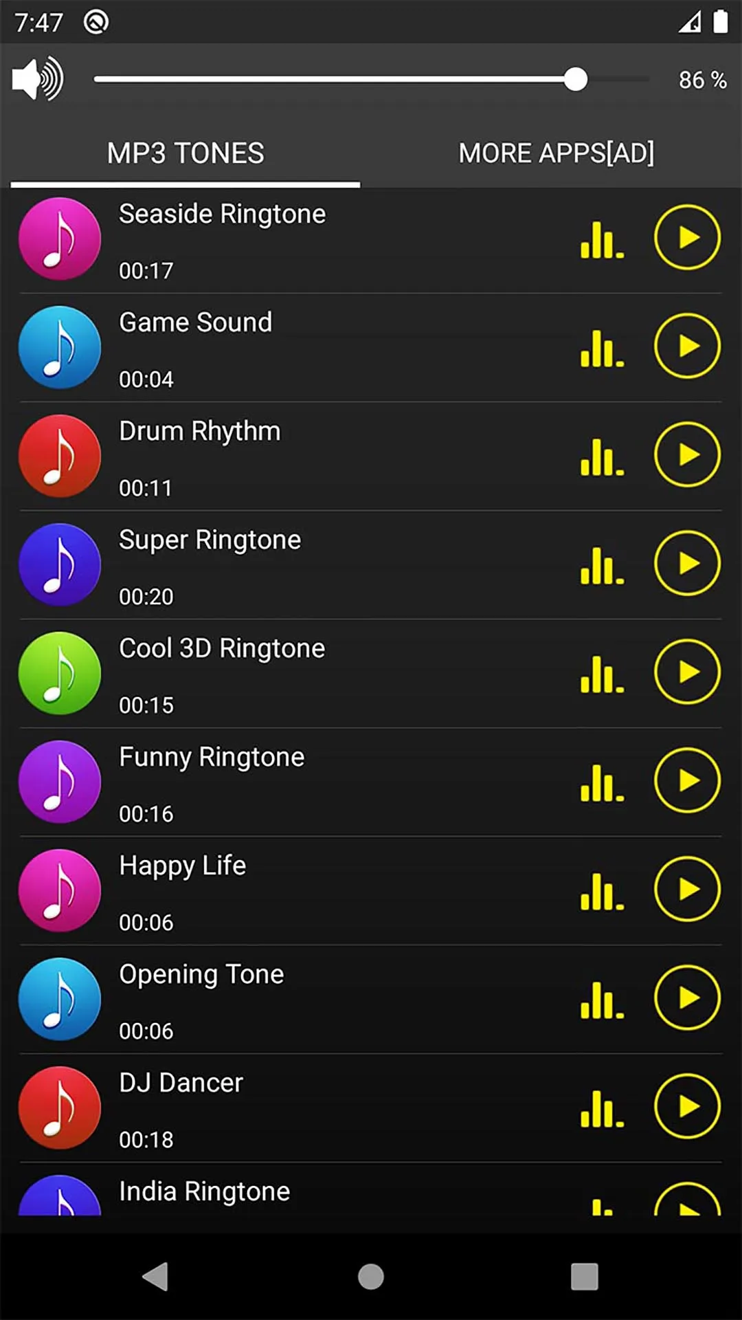 MP3 Ringtones for Oppo Phones | Indus Appstore | Screenshot