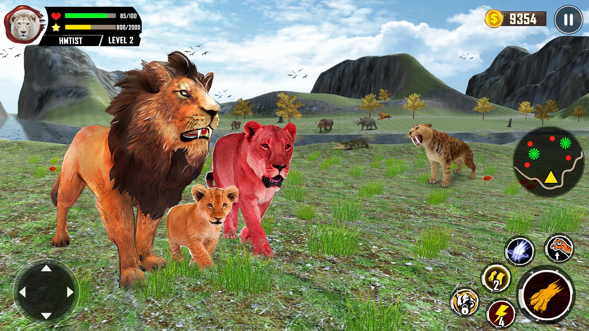 Lion Family Simulator 3d Games | Indus Appstore | Screenshot