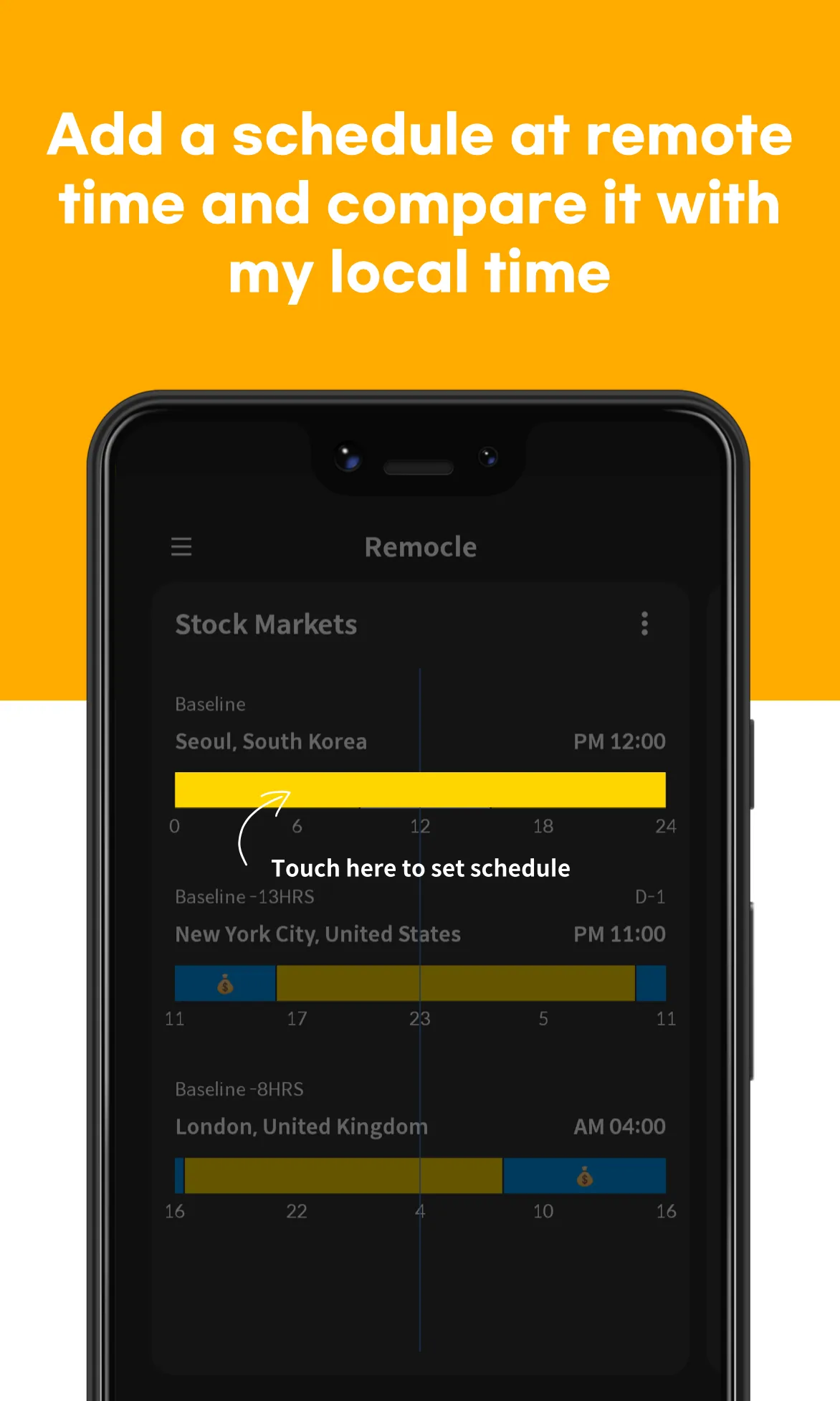 Remocle - Timezone Visualizer | Indus Appstore | Screenshot