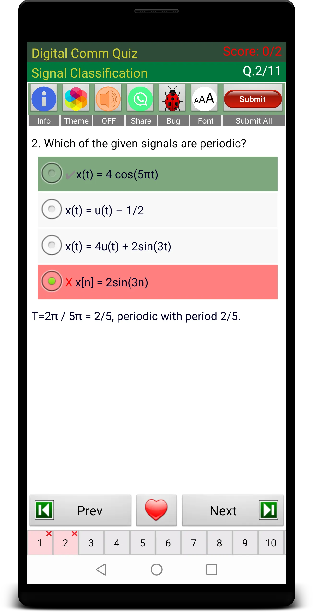 Digital Comm Quiz | Indus Appstore | Screenshot