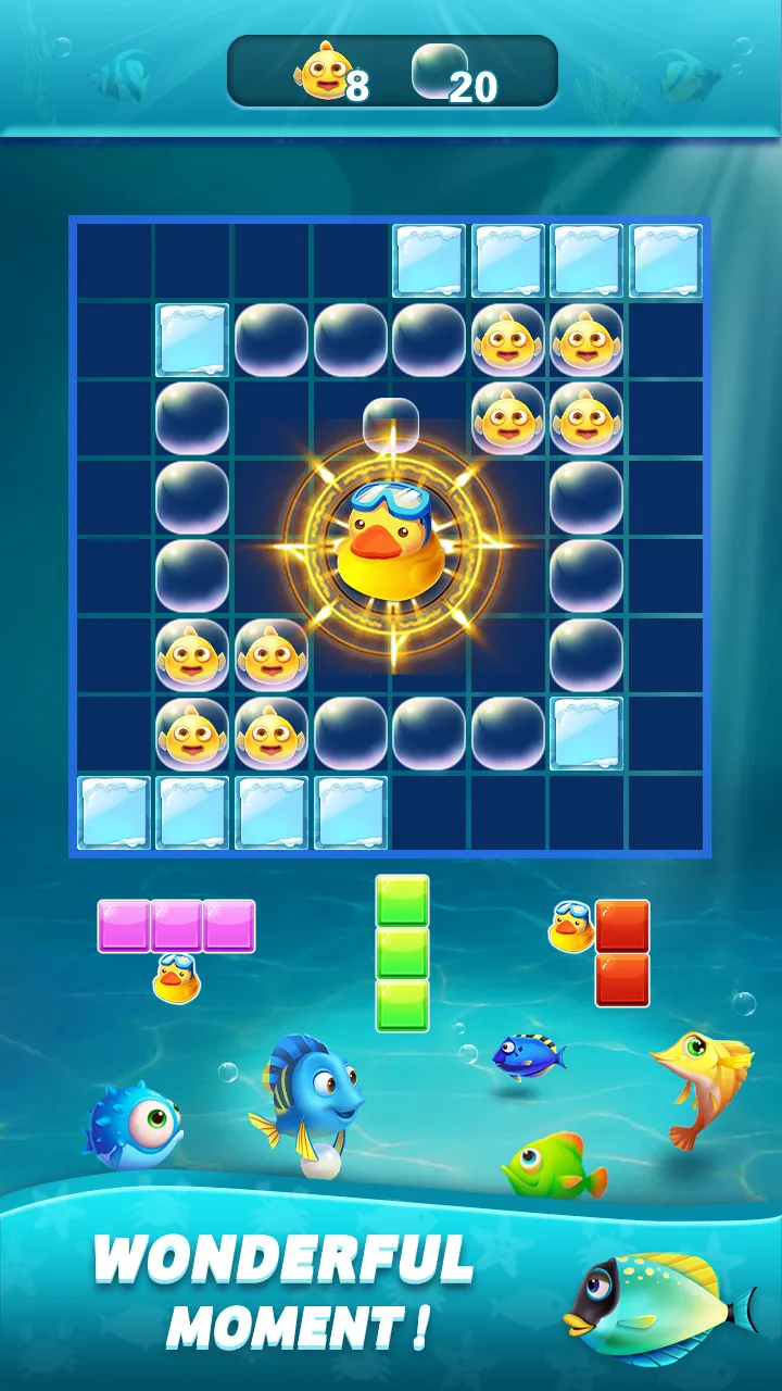 Block Puzzle Undersea Aquarium | Indus Appstore | Screenshot