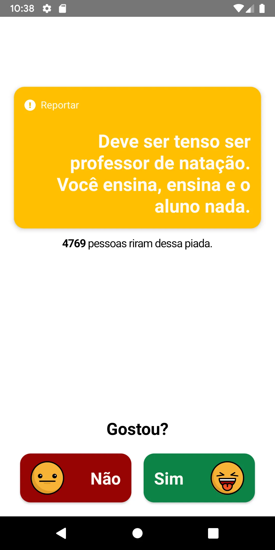 Não Pode Rir | Indus Appstore | Screenshot