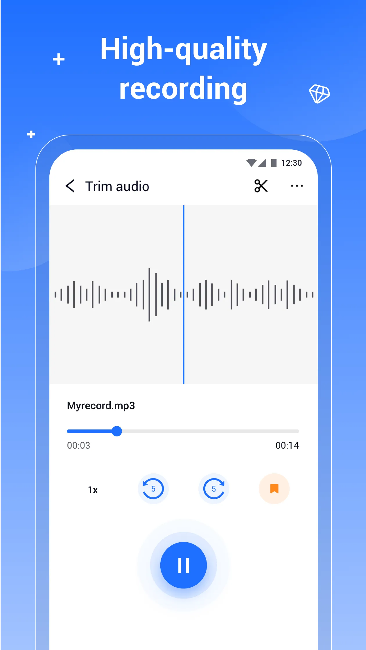 Voice Recorder Sound Recorder | Indus Appstore | Screenshot