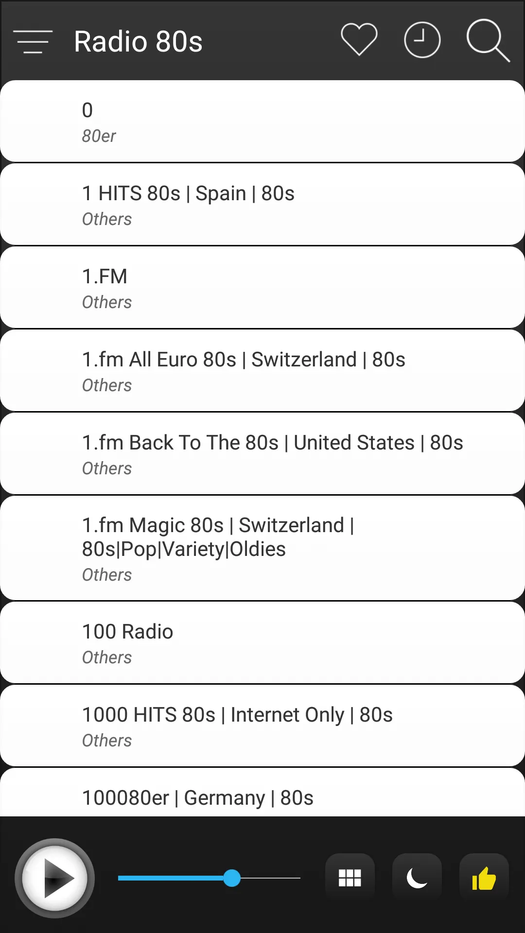 80s Radio FM AM Music | Indus Appstore | Screenshot