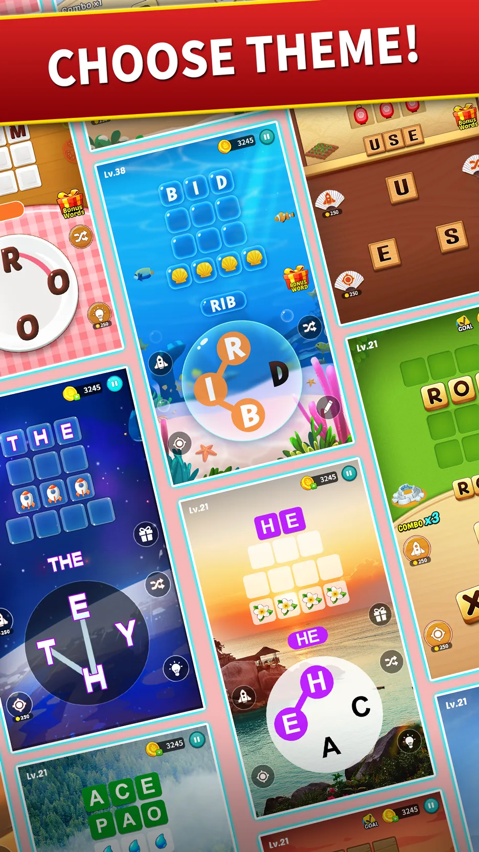 Word Harvest - Brain Puzzle Ga | Indus Appstore | Screenshot