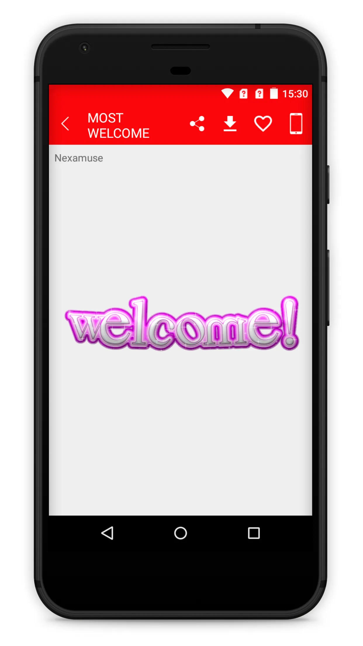 Most Welcome Live Wallpapers | Indus Appstore | Screenshot