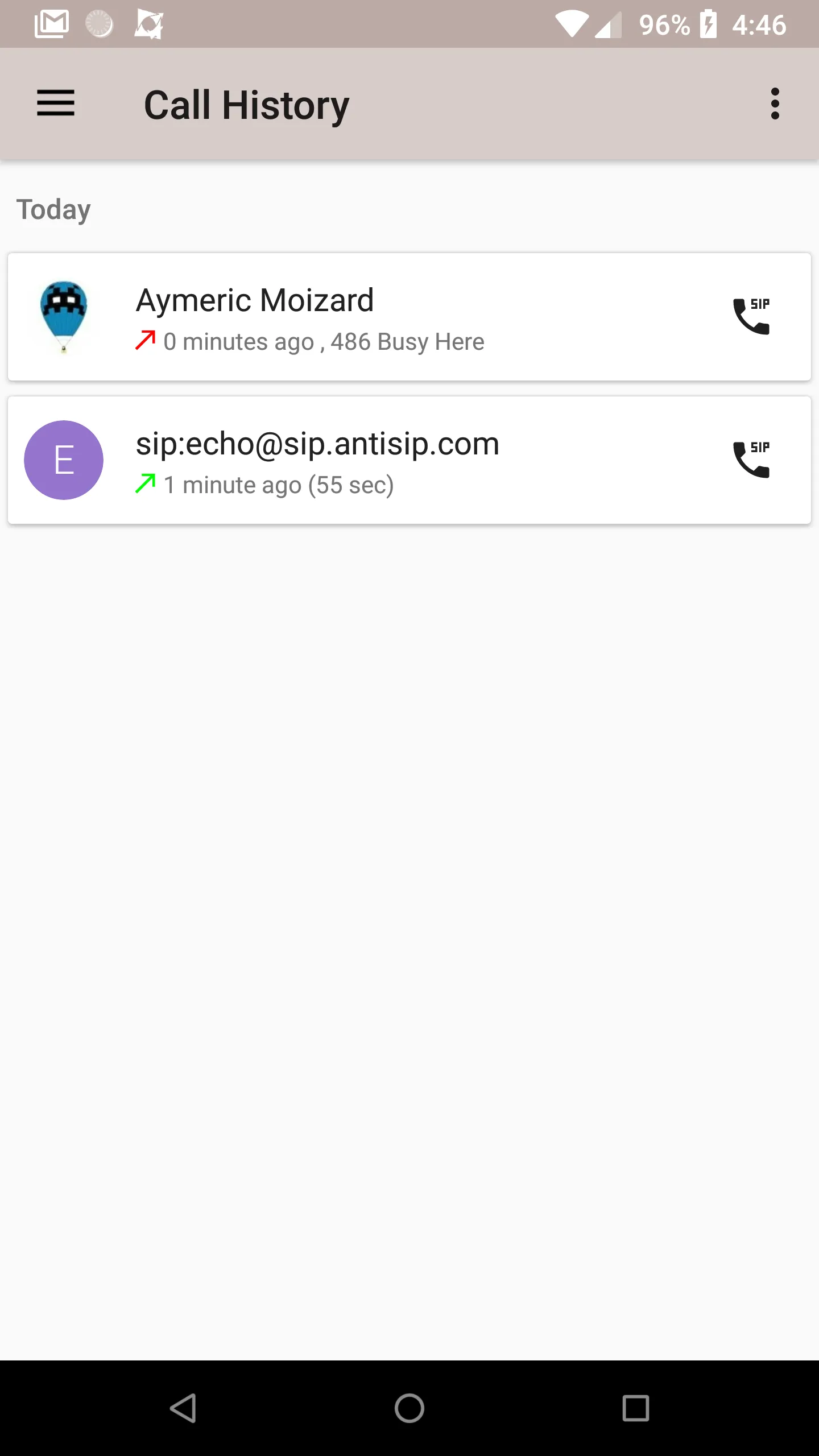 Voip By Antisip (+Video) | Indus Appstore | Screenshot