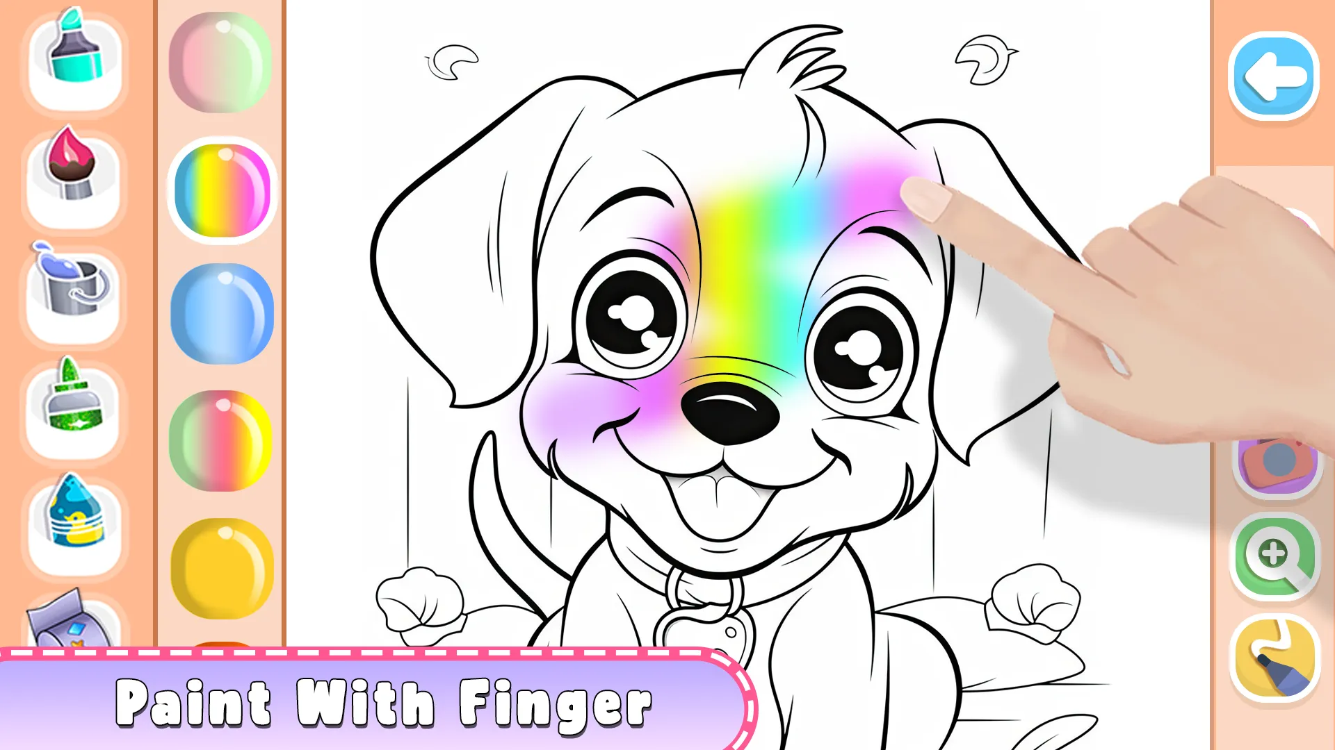 Animals Coloring Book Glitter | Indus Appstore | Screenshot