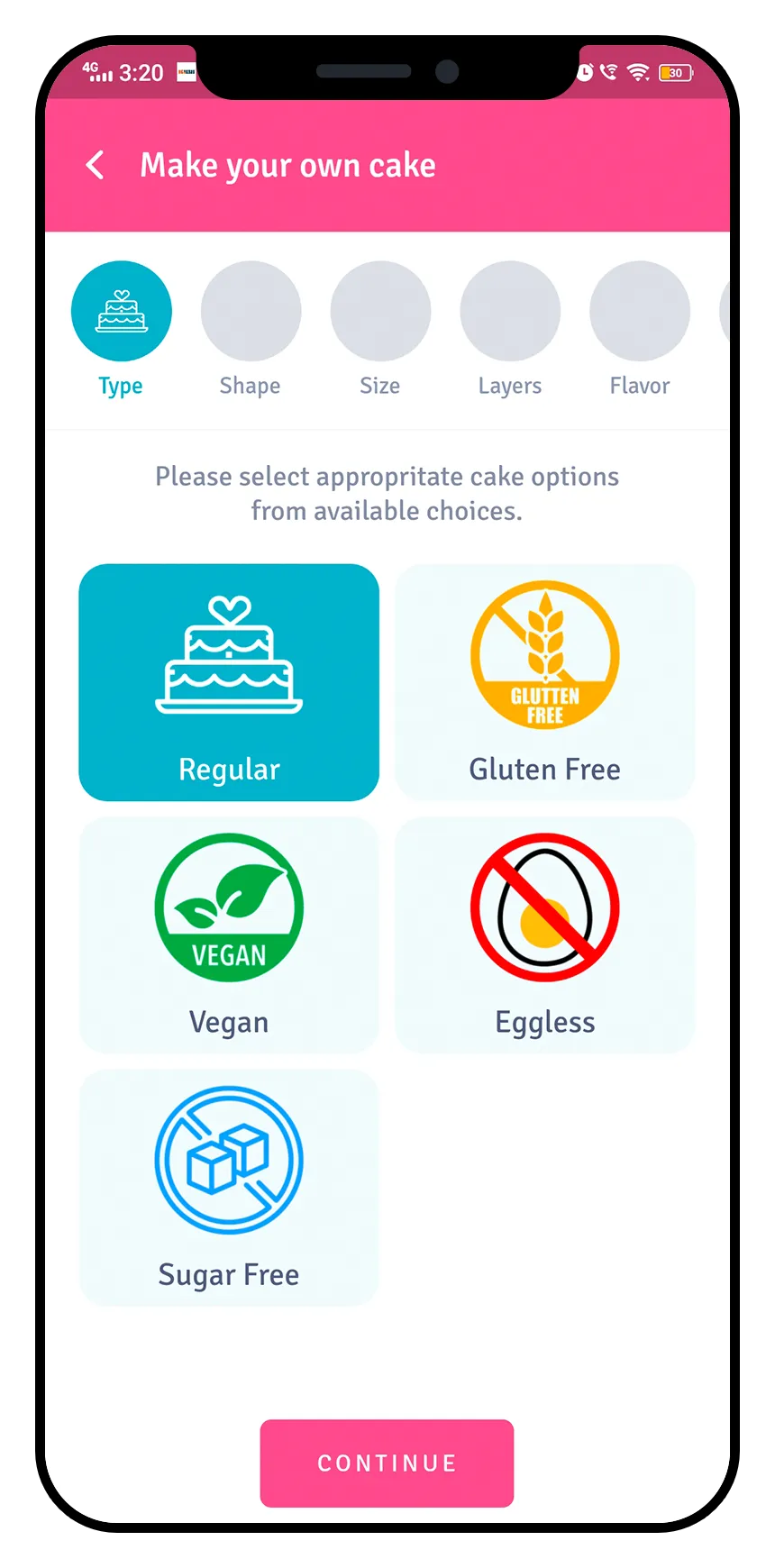 UpCake - Custom Cake Online | Indus Appstore | Screenshot