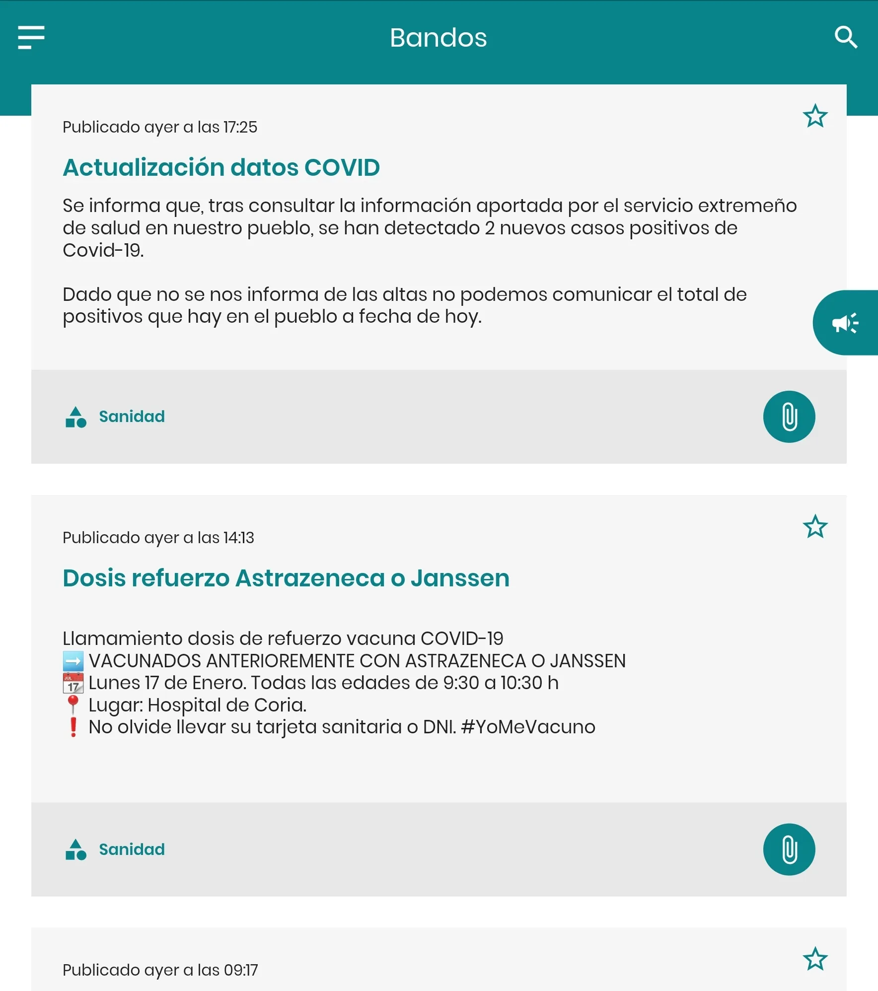 Perales del Puerto Informa | Indus Appstore | Screenshot