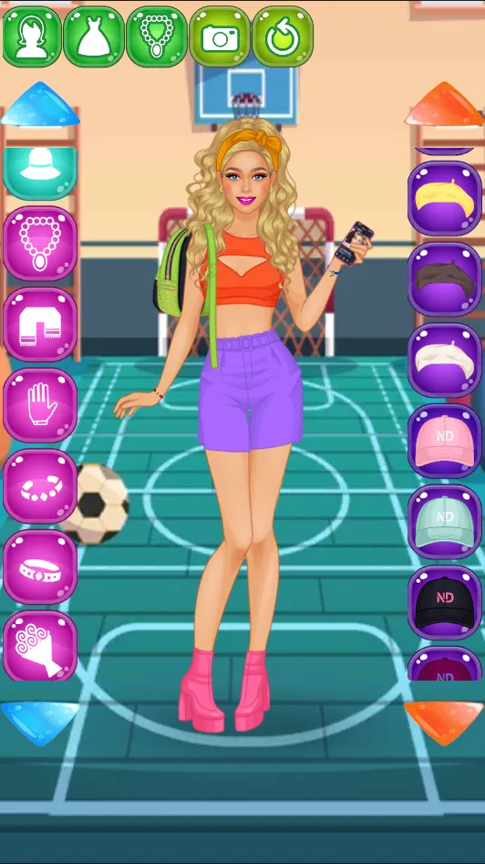 Student girl dress up | Indus Appstore | Screenshot