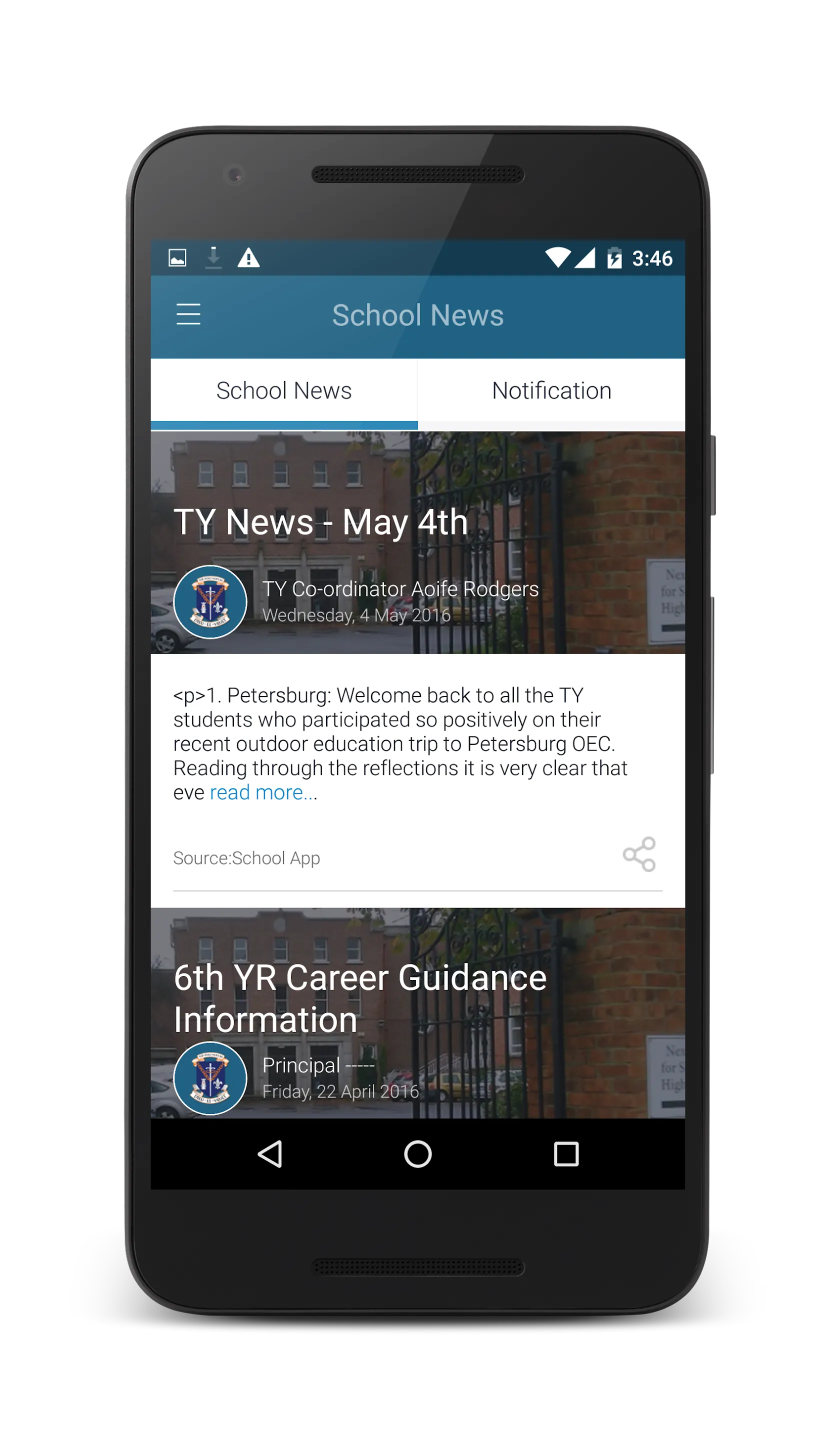 St Louis High School | Indus Appstore | Screenshot