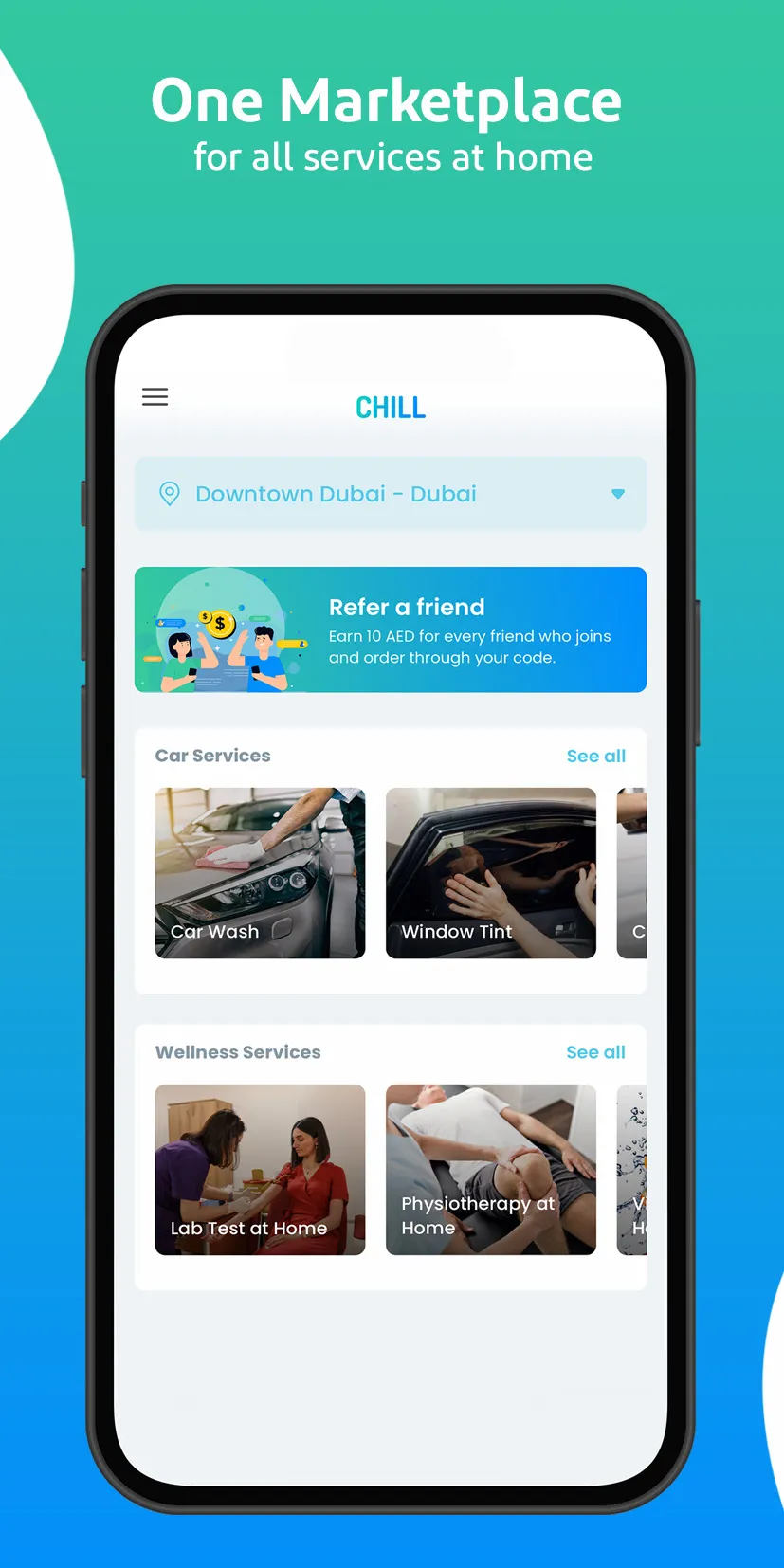 Chill | Lifestyle services | Indus Appstore | Screenshot