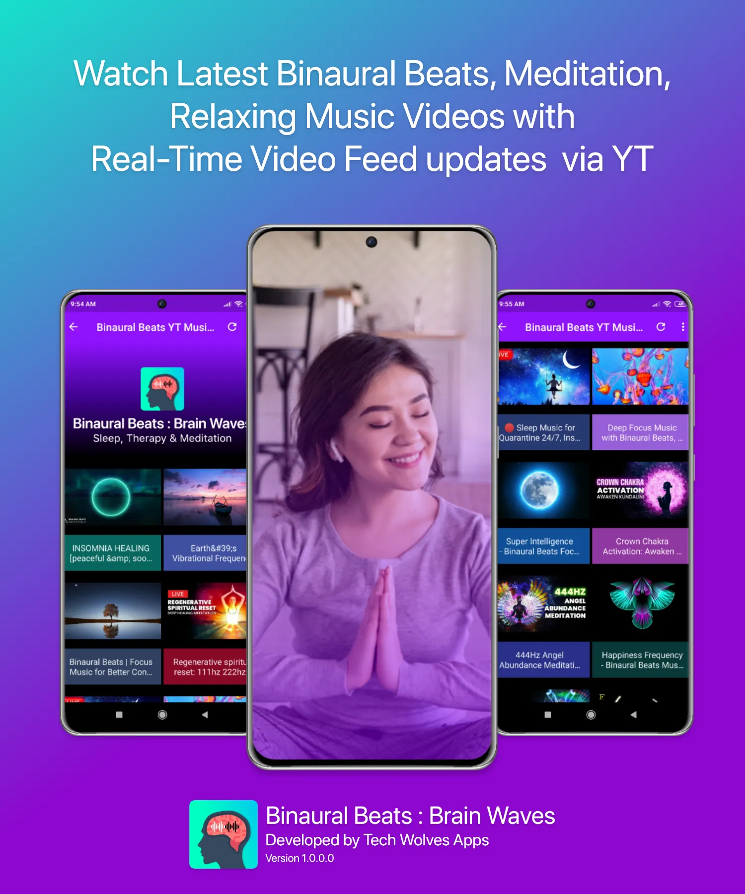 Binaural Beats: Study, Sleep | Indus Appstore | Screenshot