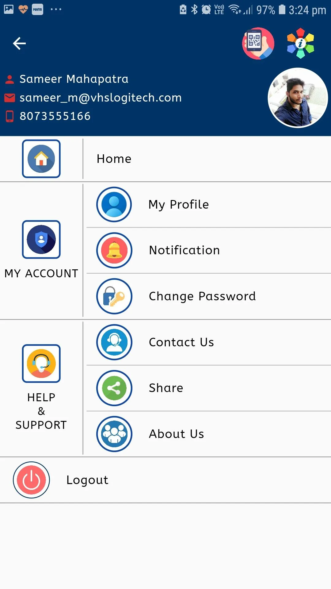 iPulse.Work | Indus Appstore | Screenshot