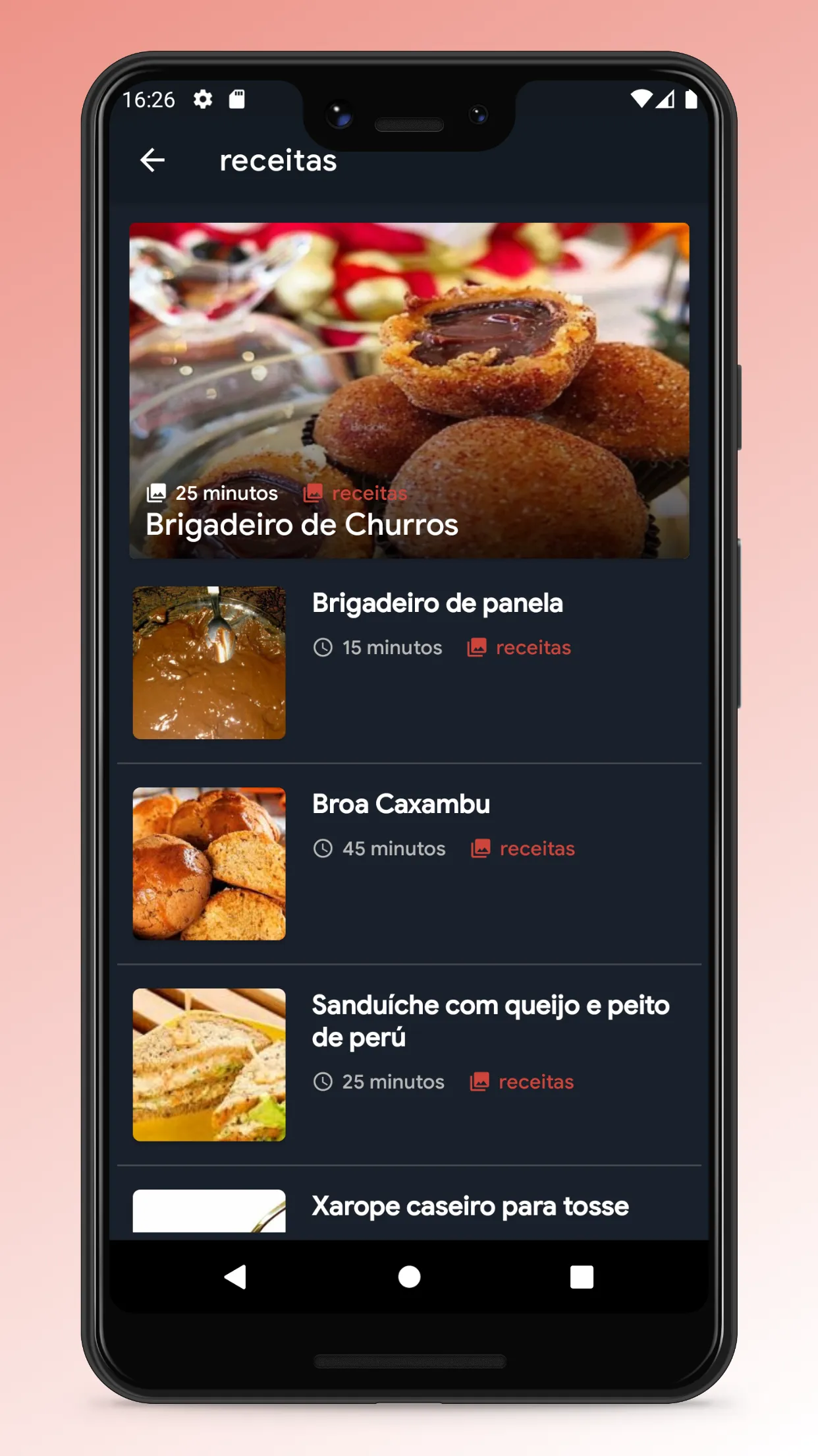 Brazilian Food Recipes App | Indus Appstore | Screenshot