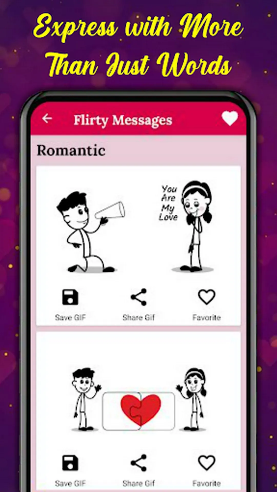 Romantic Love Messages SMS App | Indus Appstore | Screenshot