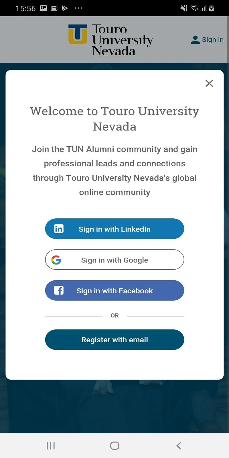 Touro University Nevada | Indus Appstore | Screenshot