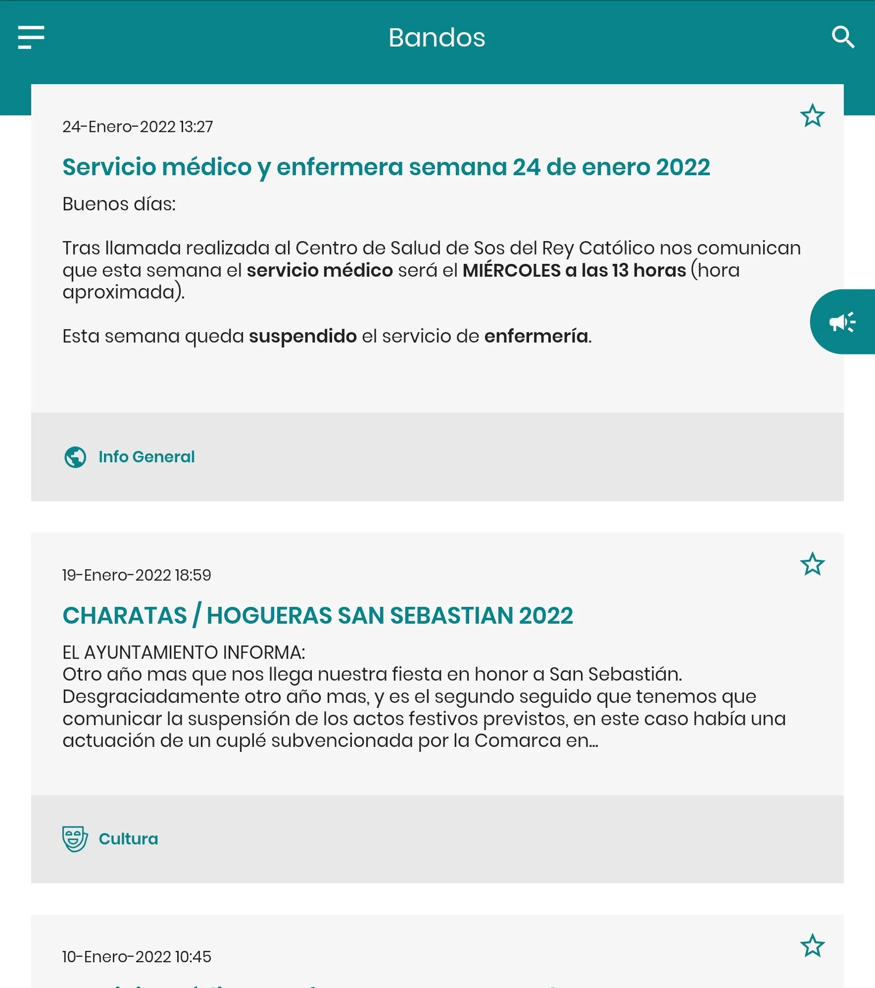 Longás Informa | Indus Appstore | Screenshot