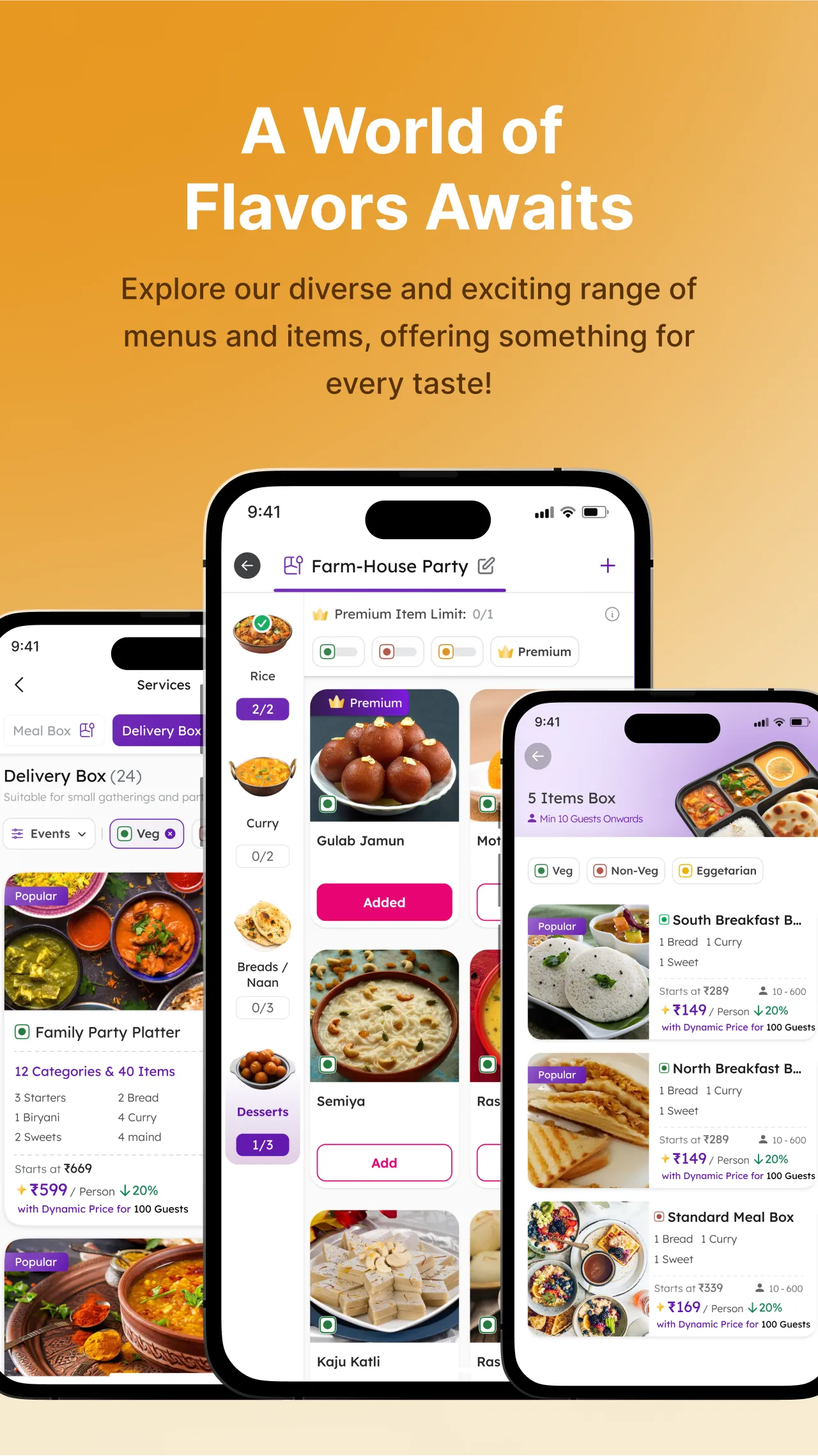 Craft My Plate: Food Catering | Indus Appstore | Screenshot