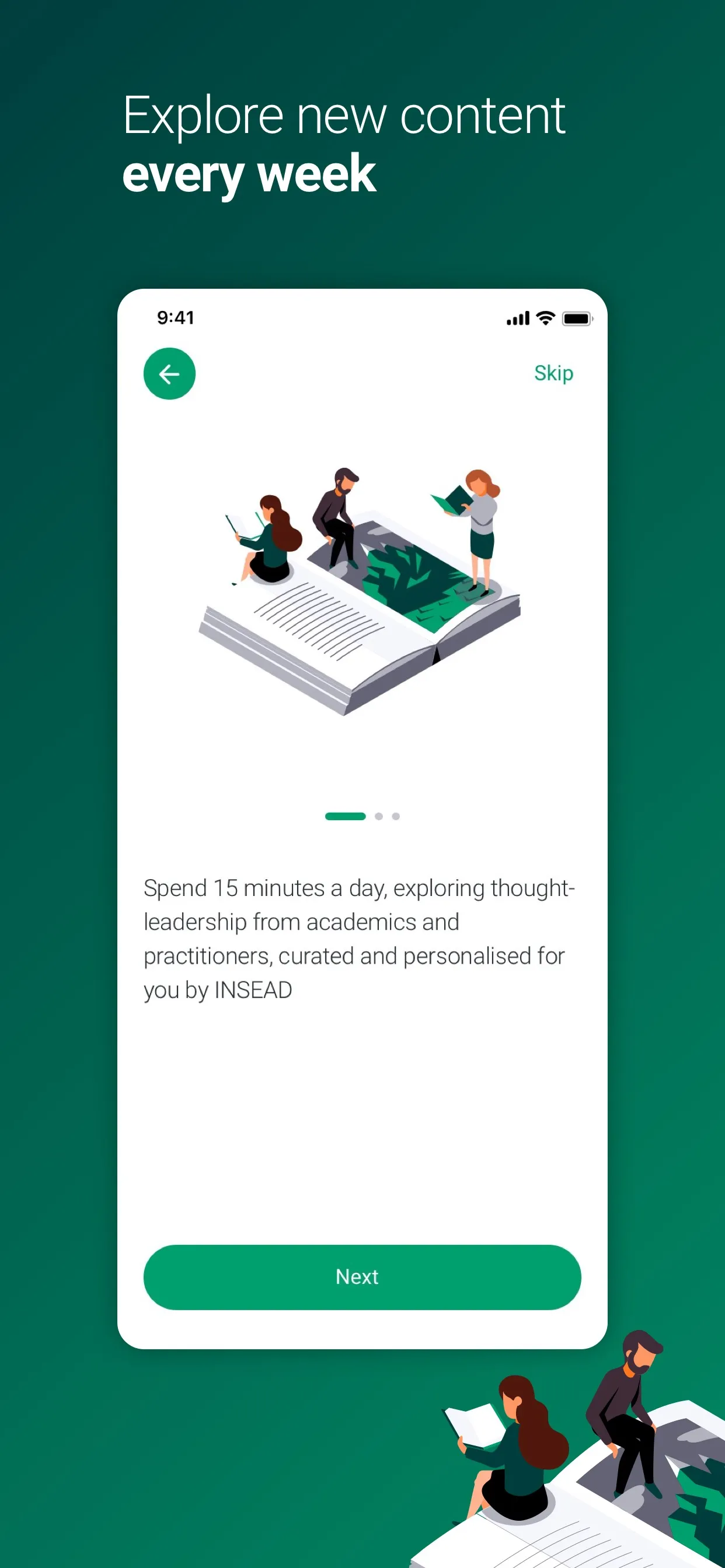 INSEAD Learning Hub | Indus Appstore | Screenshot