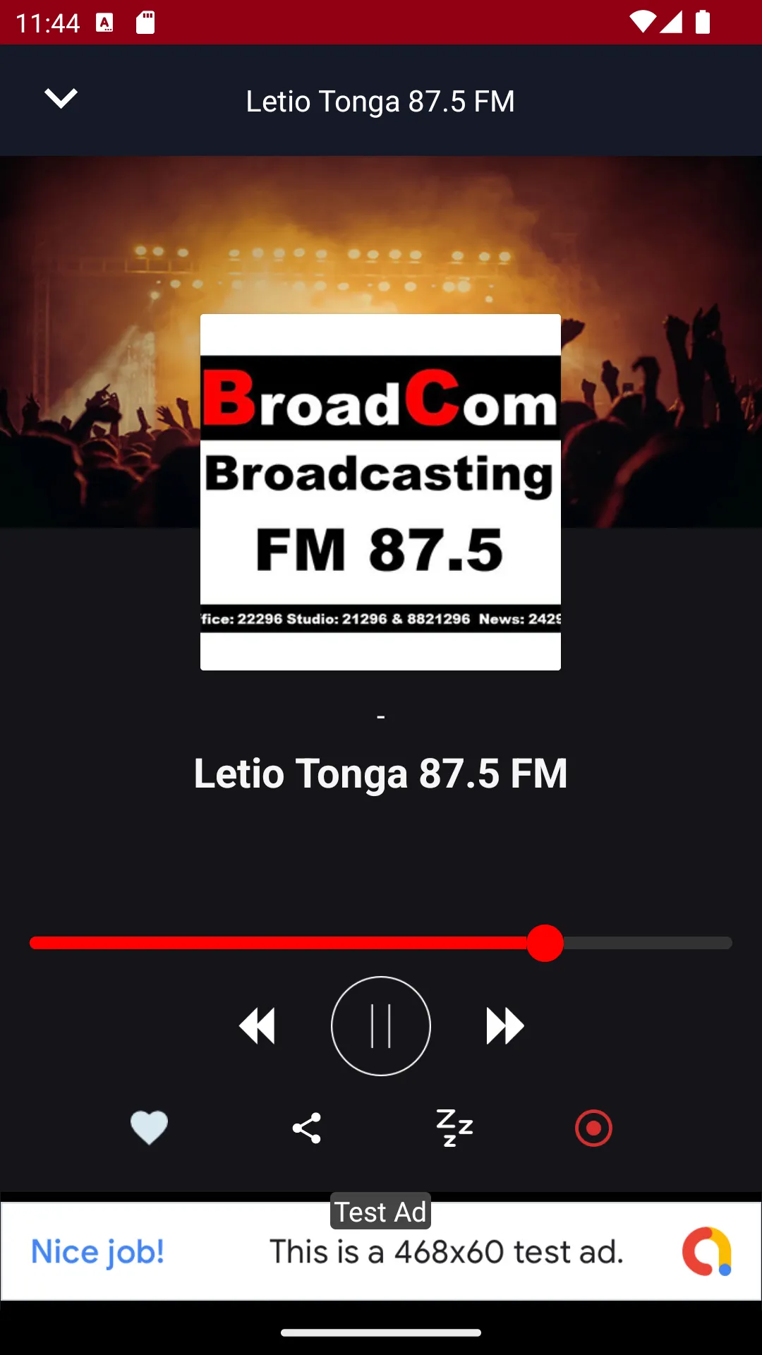 Radio Tonga | Indus Appstore | Screenshot