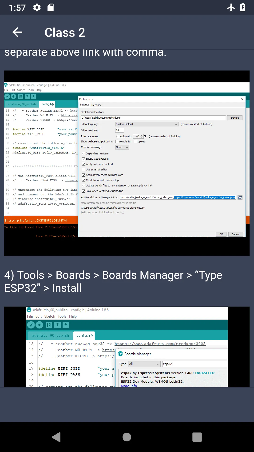 IoT Learning Short Course : ES | Indus Appstore | Screenshot