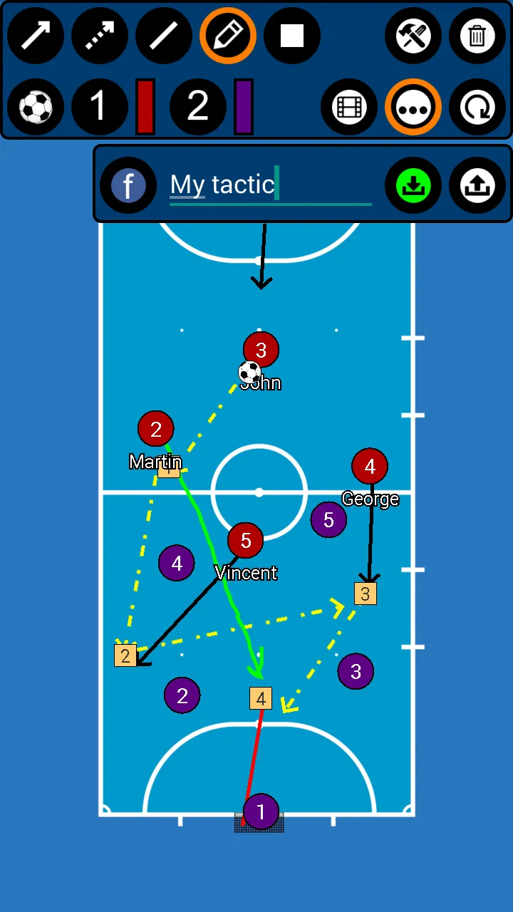 Futsal Tactic Board | Indus Appstore | Screenshot