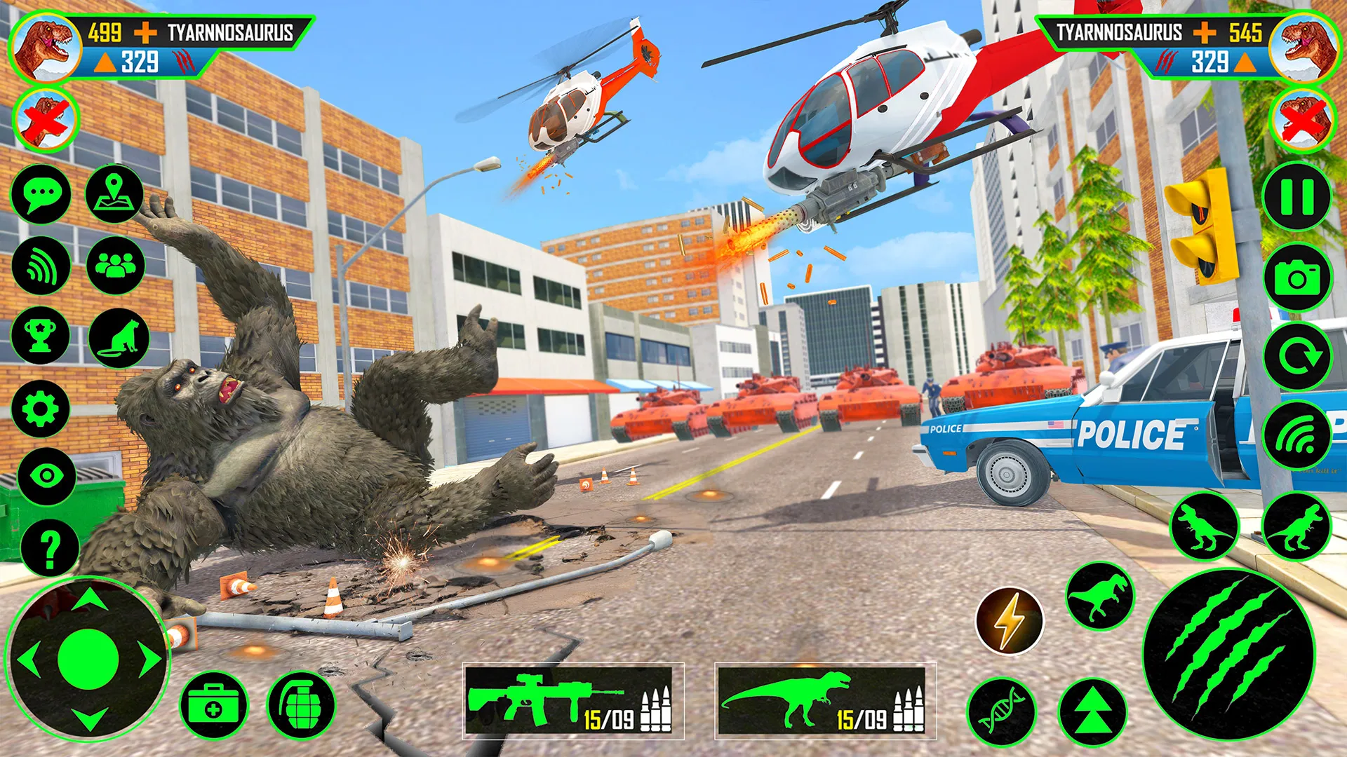 King Kong Wild Gorilla Rampage | Indus Appstore | Screenshot