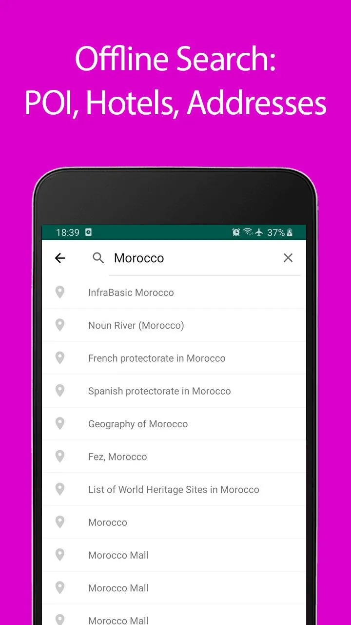 Morocco Offline Map and Travel | Indus Appstore | Screenshot