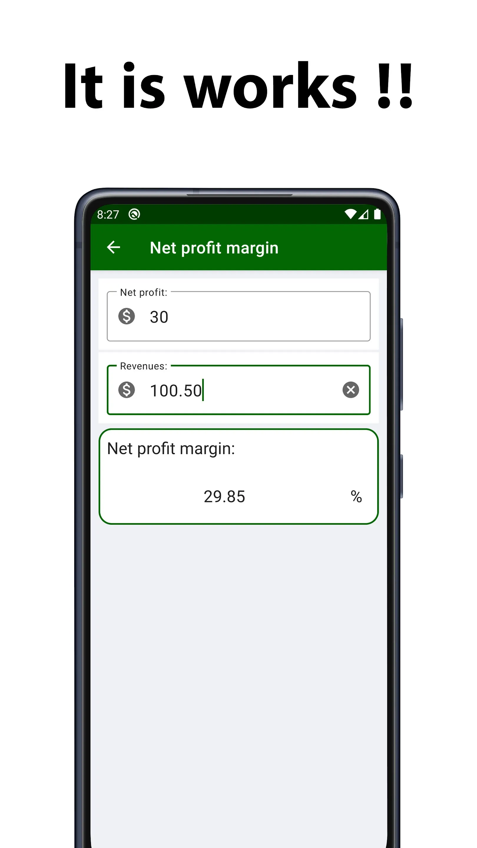 Margin Calculator & Markup: N1 | Indus Appstore | Screenshot