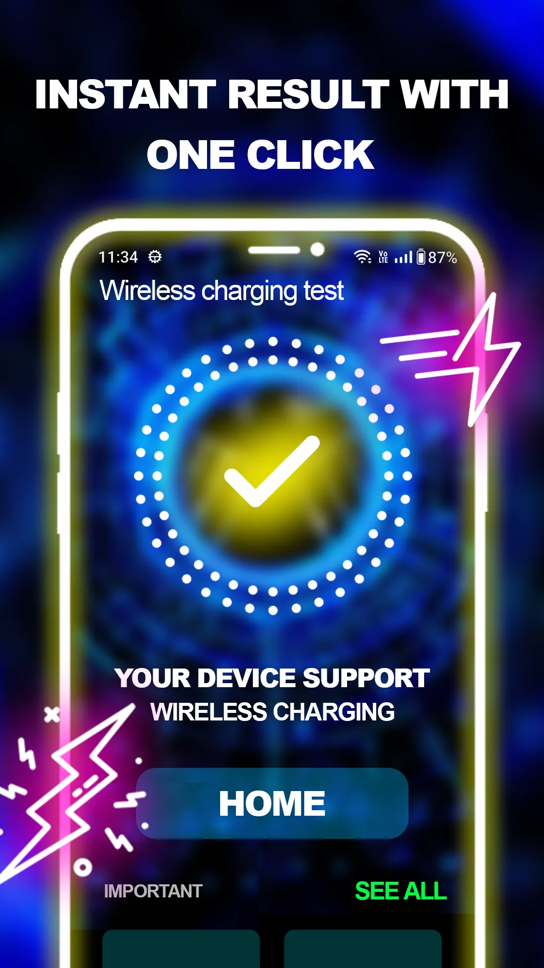 Wireless Charging Checker | Indus Appstore | Screenshot