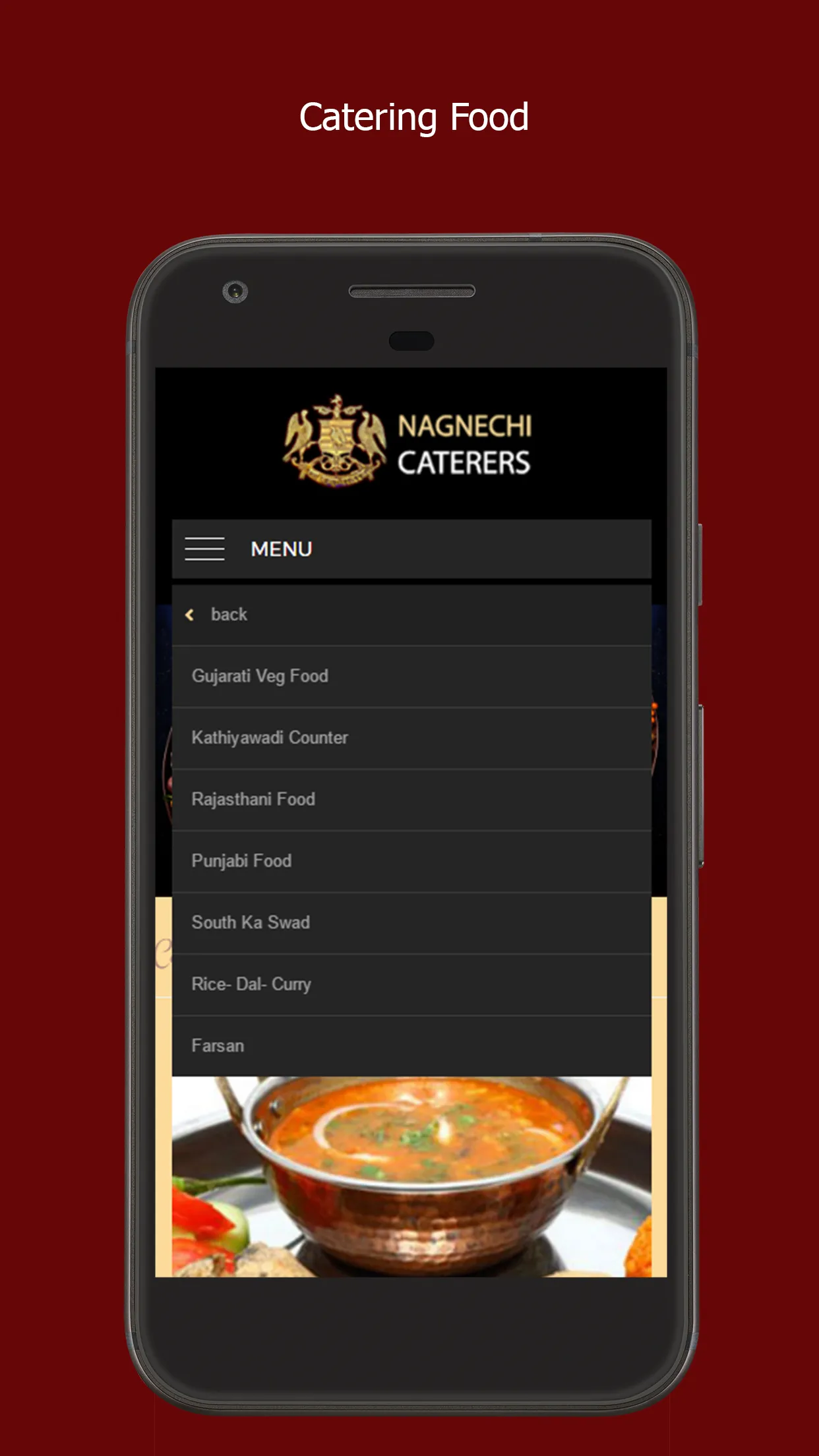 Nagnechi Caterers | Indus Appstore | Screenshot