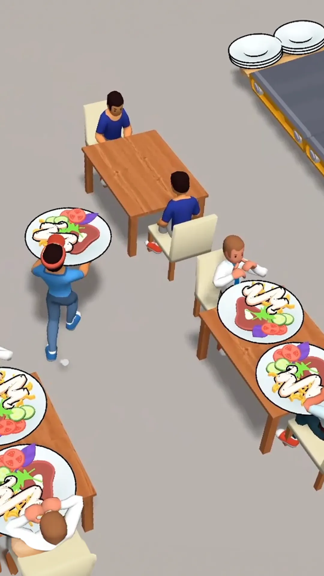 Conveyor Rush: Idle Food Games | Indus Appstore | Screenshot