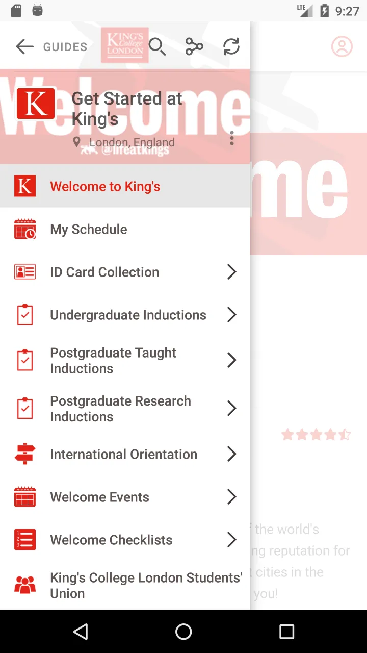 Welcome to King's | Indus Appstore | Screenshot