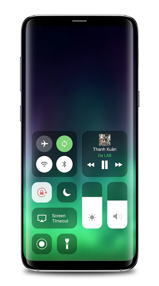 Control Center OS 15 | Indus Appstore | Screenshot