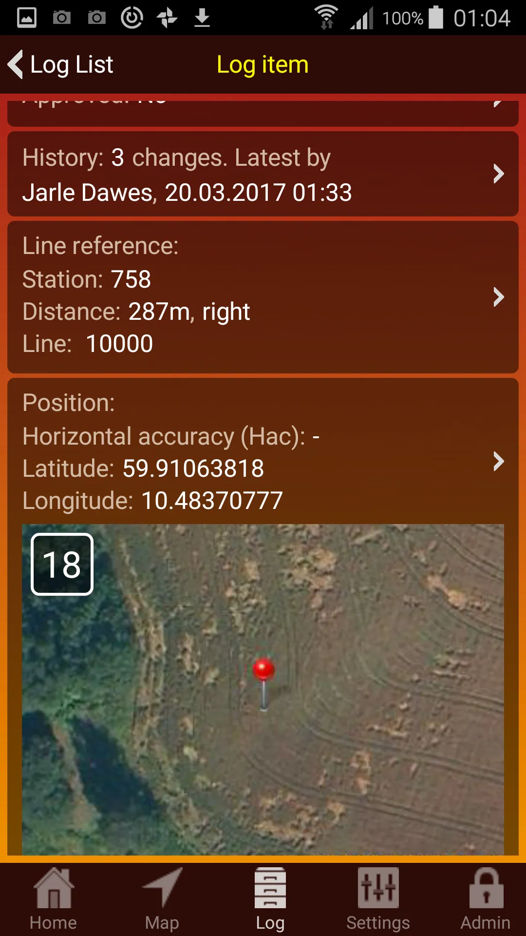 Trimble Novapoint GO | Indus Appstore | Screenshot