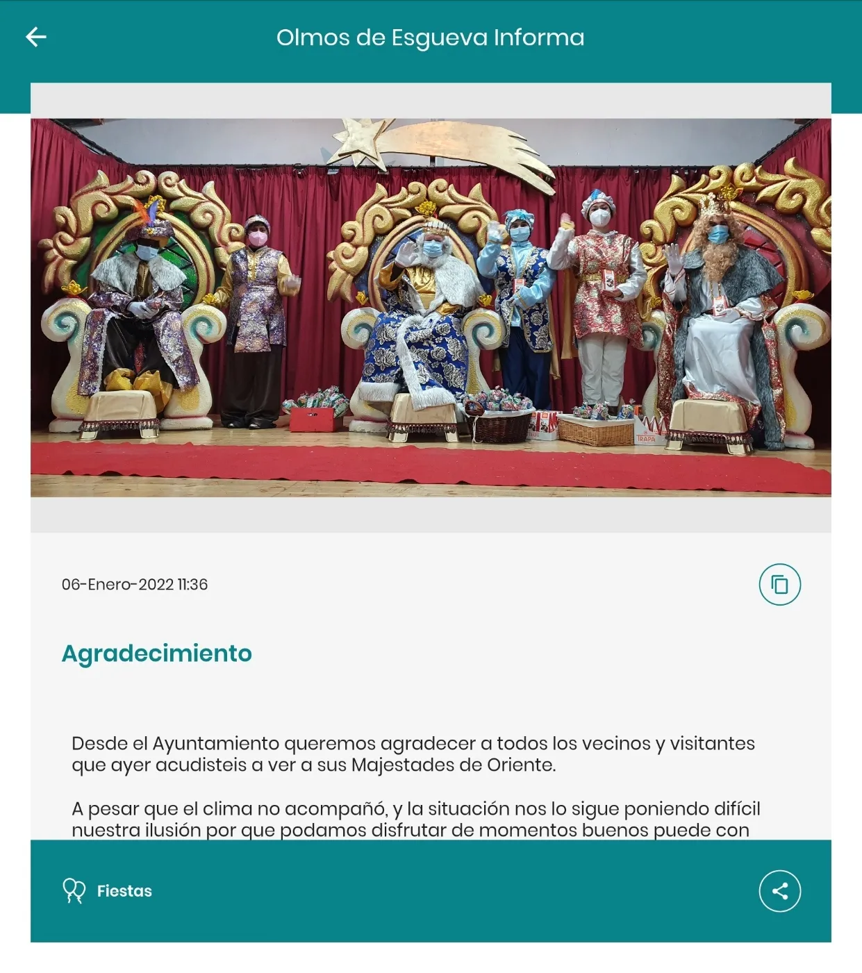 Olmos de Esgueva Informa | Indus Appstore | Screenshot