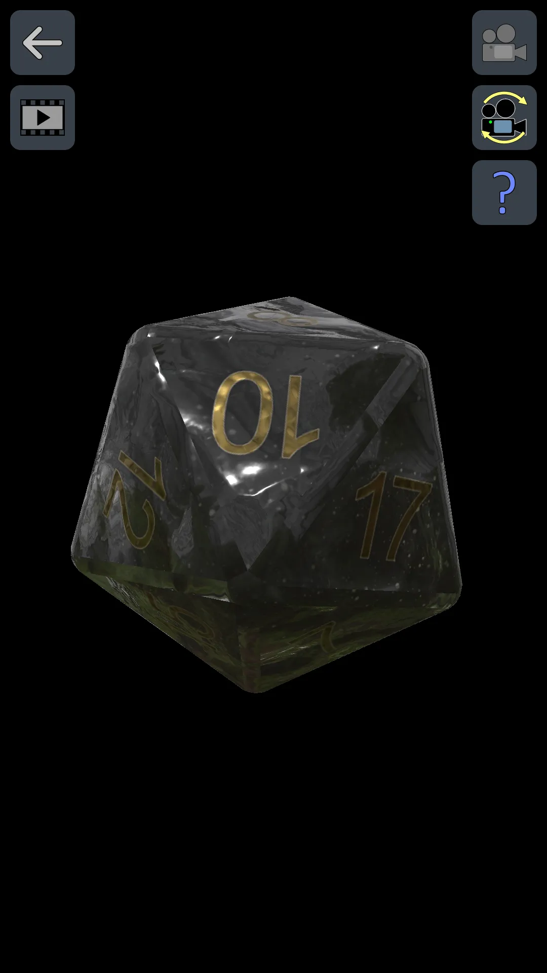 Fantasy Dice 3D Live Wallpaper | Indus Appstore | Screenshot