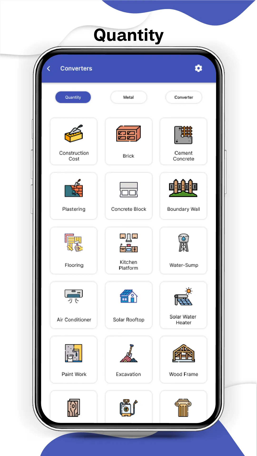 Construction Calculator | Indus Appstore | Screenshot