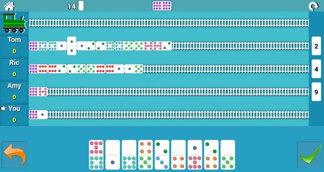 Train Dominoes | Indus Appstore | Screenshot