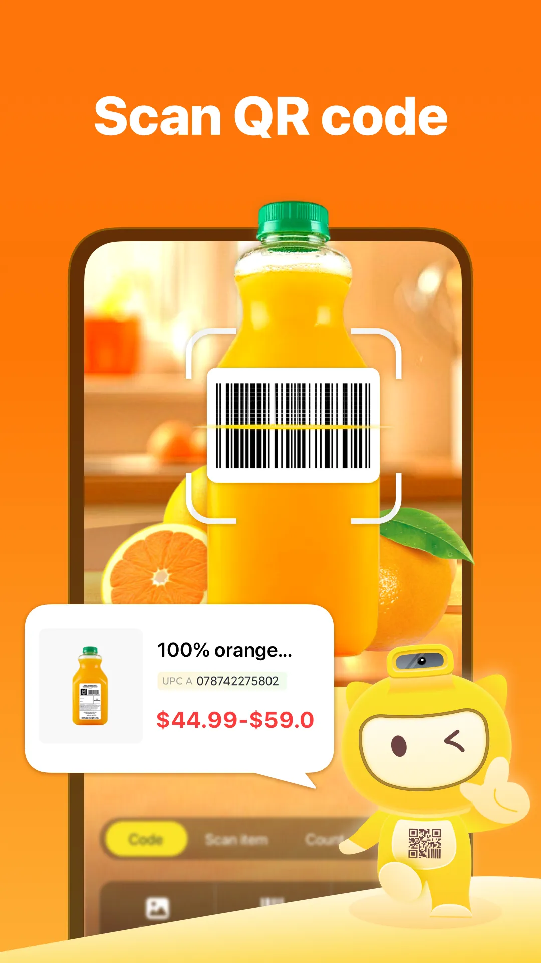 Barcode Scanner & QR Reader | Indus Appstore | Screenshot