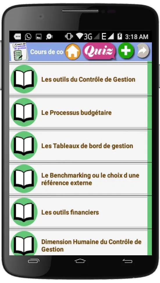 Cours de controle de gestion | Indus Appstore | Screenshot