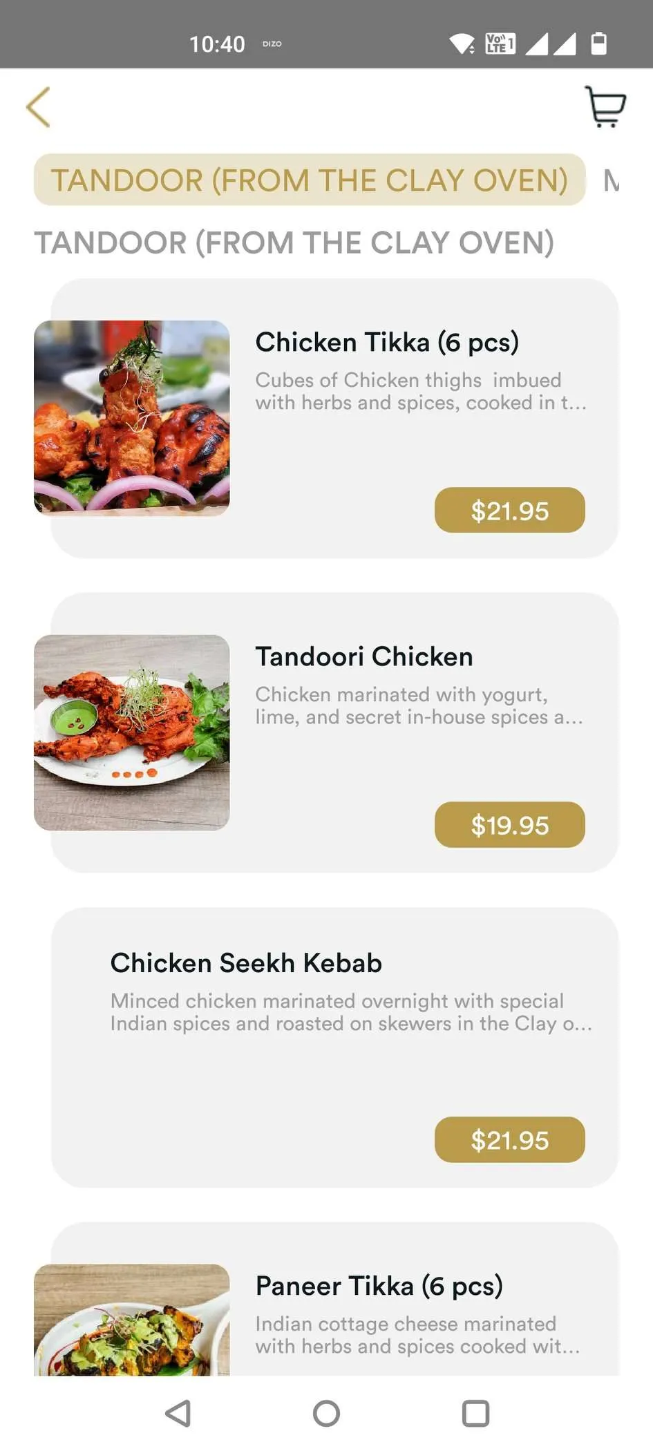 Aafrien Restaurant | Indus Appstore | Screenshot