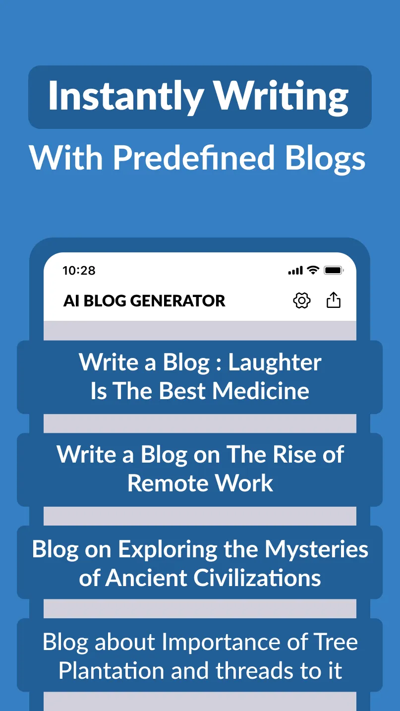 AI Blog Post Generator | Indus Appstore | Screenshot