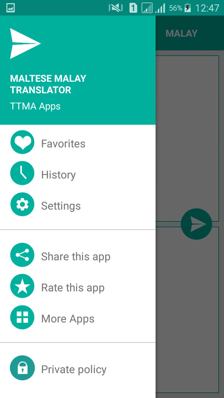 Maltese Malay Translator | Indus Appstore | Screenshot