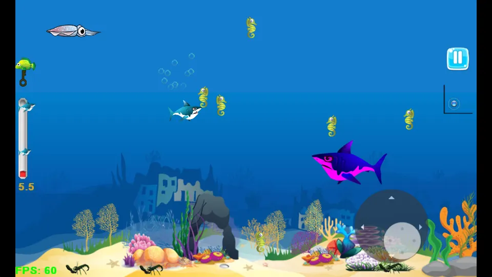 Shark Grow Big fish eat small | Indus Appstore | Screenshot