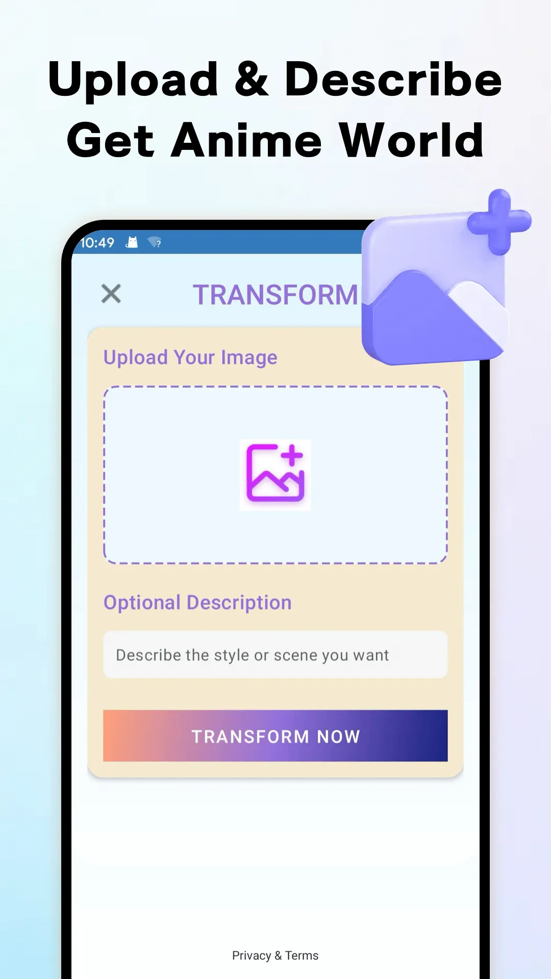ArtGO: AI Image Generator | Indus Appstore | Screenshot